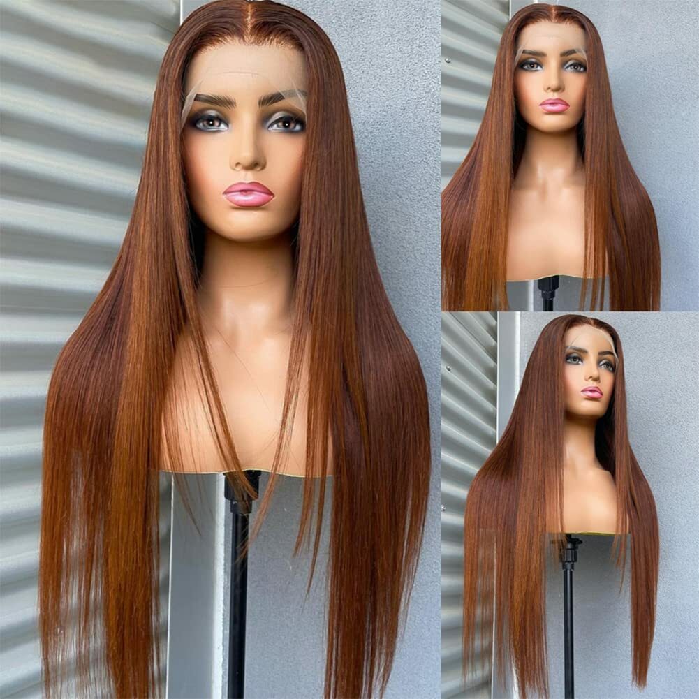 dark colored lace front wigs 3