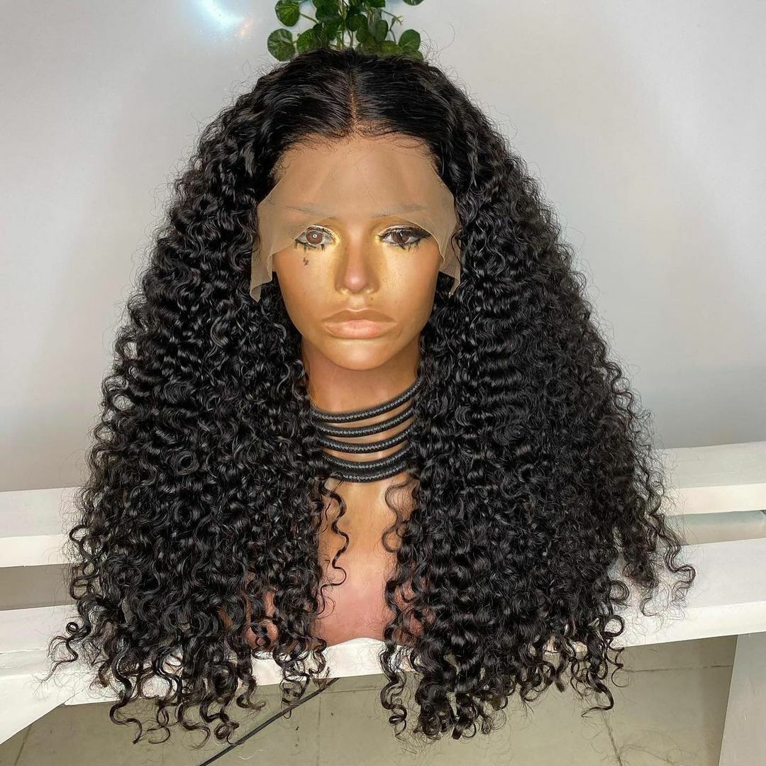 pixie curl natural color lace closure wigs 3