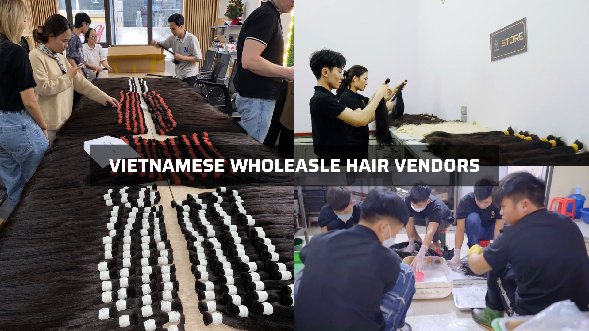 Vietnamese Wholesale Hair Vendors are well known as the best hair suppliers in the world