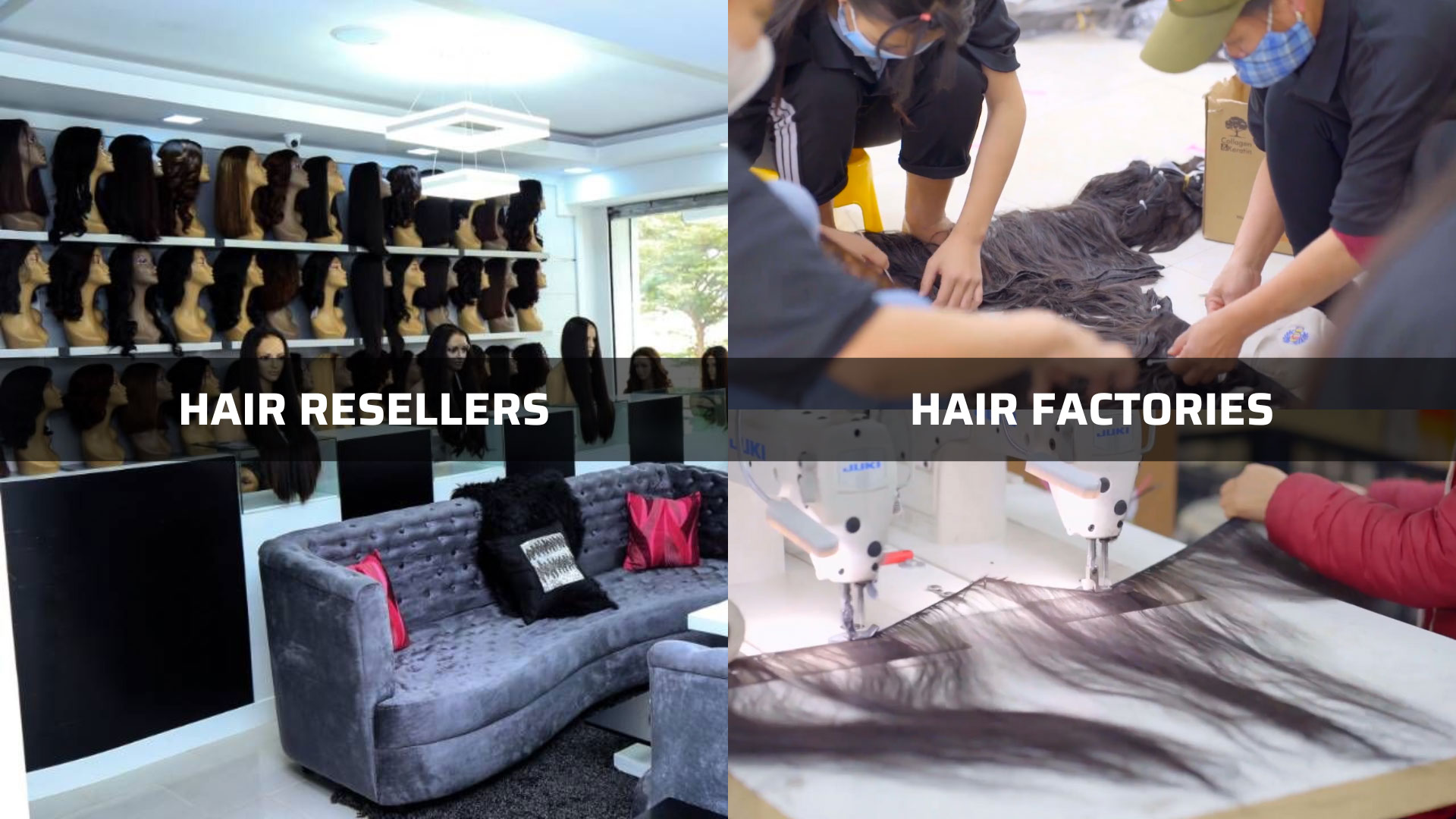 Make clear between resell wholesale hair suppliers vs wholesale hair suppliers factory