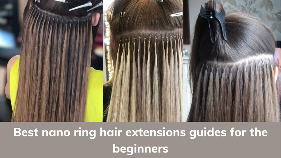 Nano ring hair extensions guides