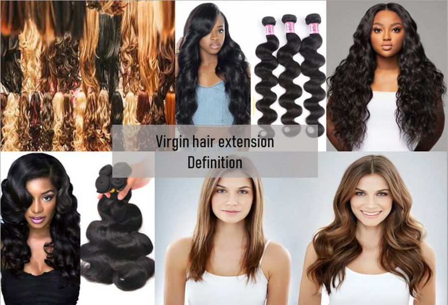 Definition of virgin hair