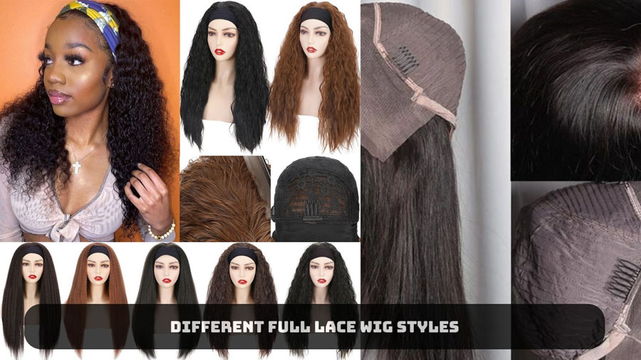 Full lace hair wig style