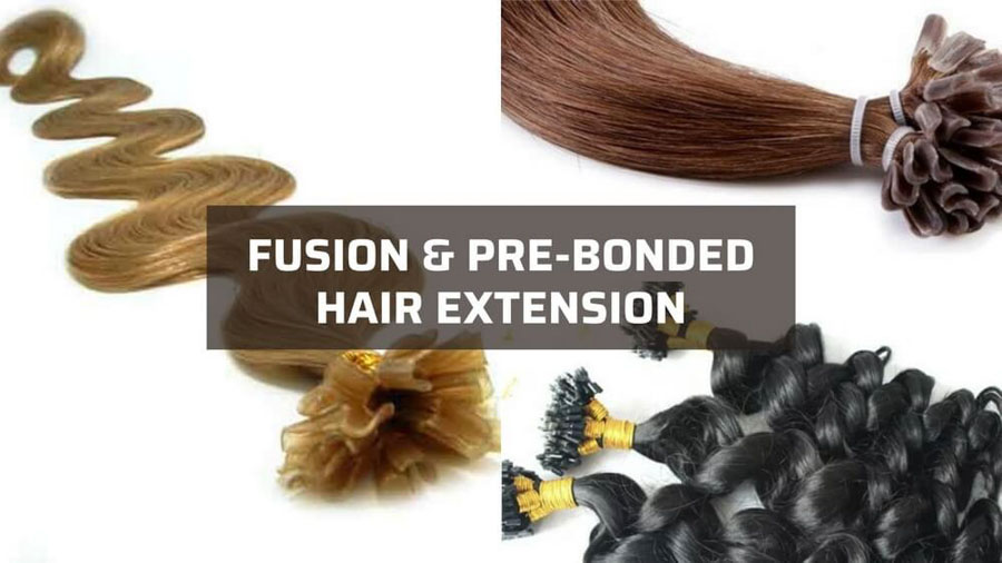 Fusion &amp; Pre-bonded 32 inch hair extensions