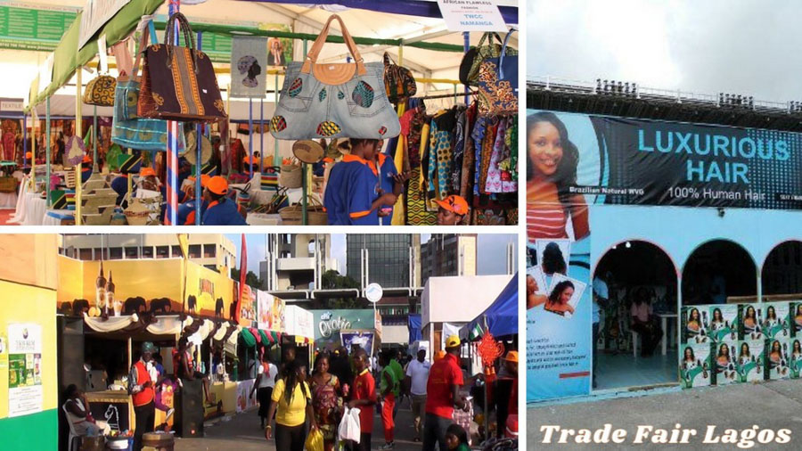 Hair in bulk trade fair Lagos