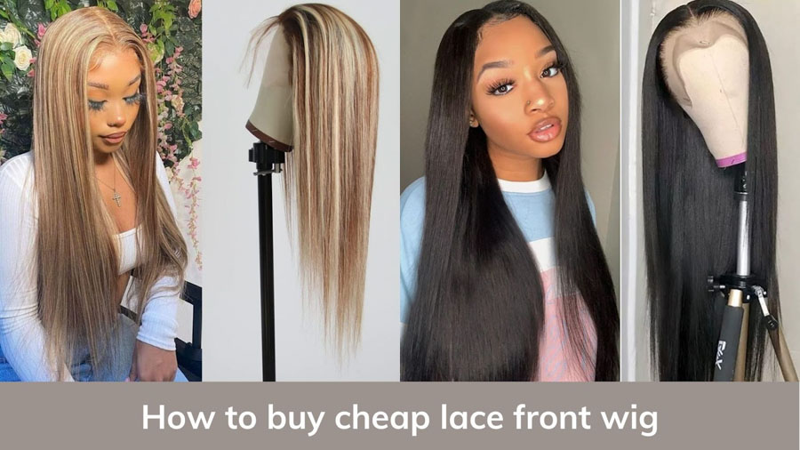 Cheap lace front wig