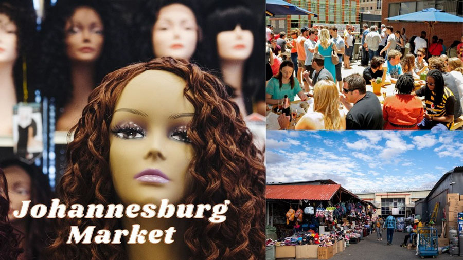 Johannesburg hair in bulk market