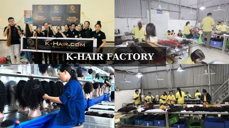 K-Hair - Company provide Vietnamese human hair wigs