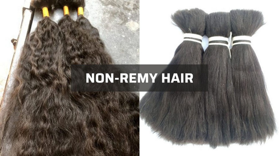 Non-remy hair