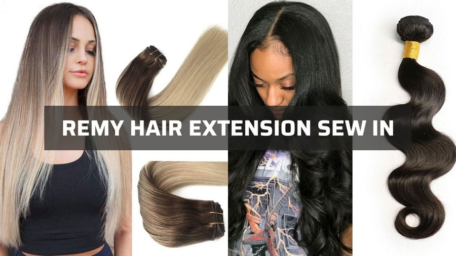 Remy Hair Extension Sew In