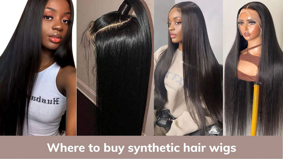 Buy synthetic hair wigs