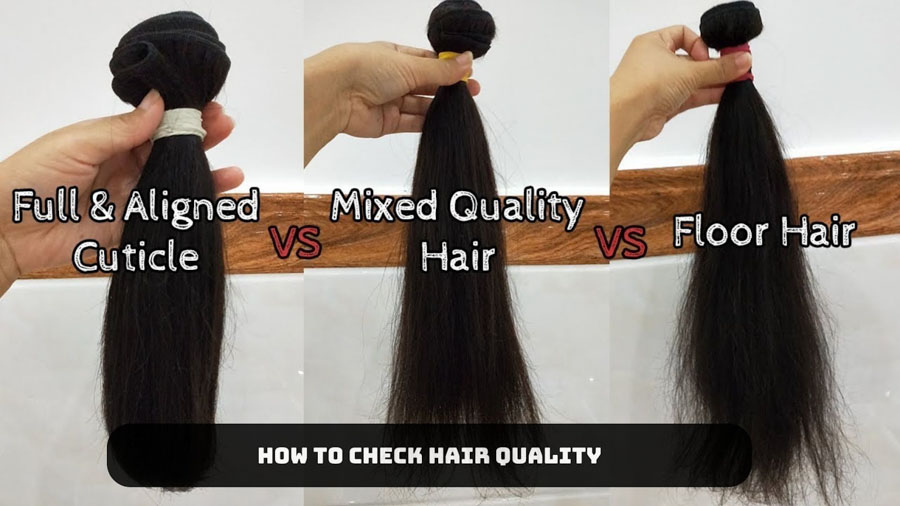 How to check hair quality