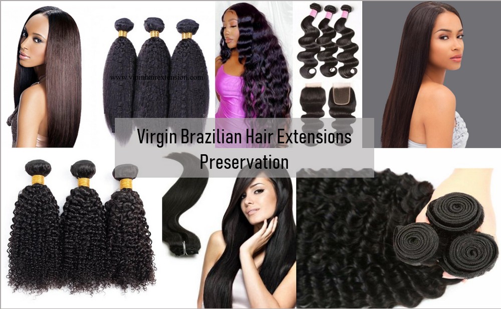 How to maintain virgin brazilian hair extensions