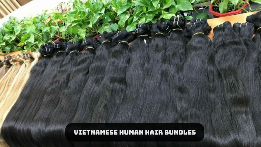 Vietnamese human hair bundles