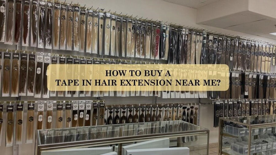 buy a tape hair extension near me?
