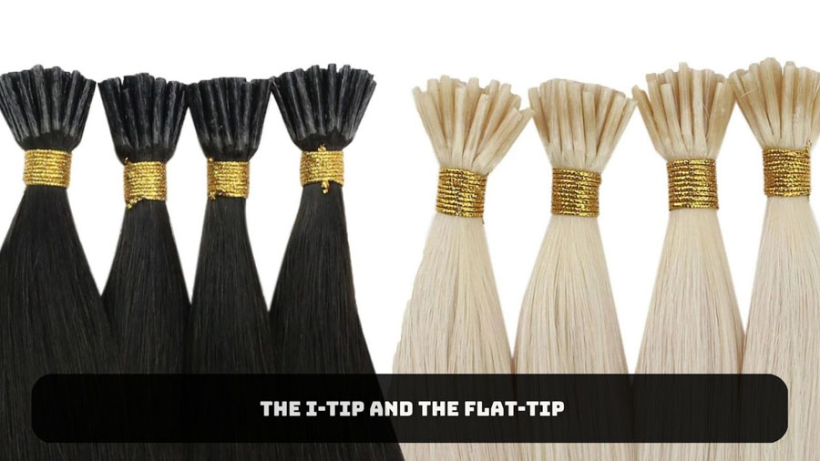 I tip vs flat tip hair 