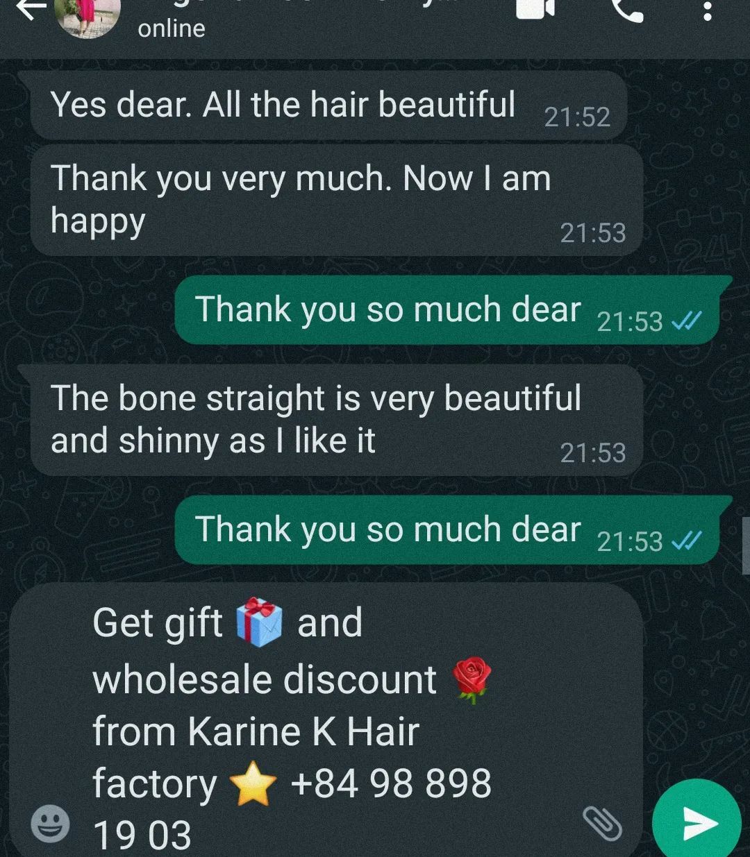 K-Hair review