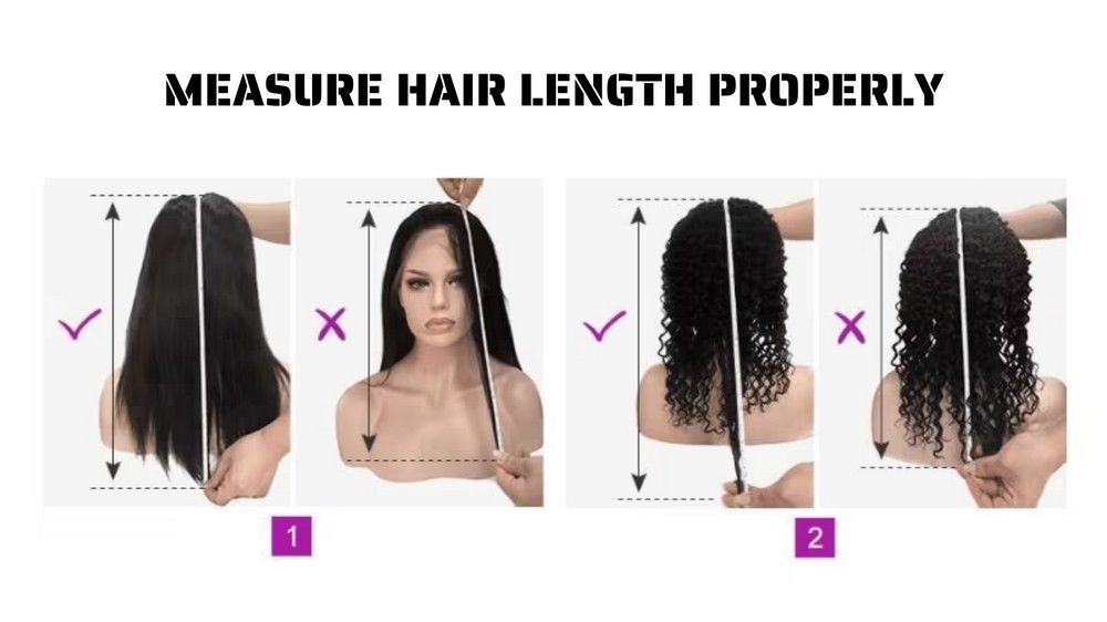 How to measure hair weave