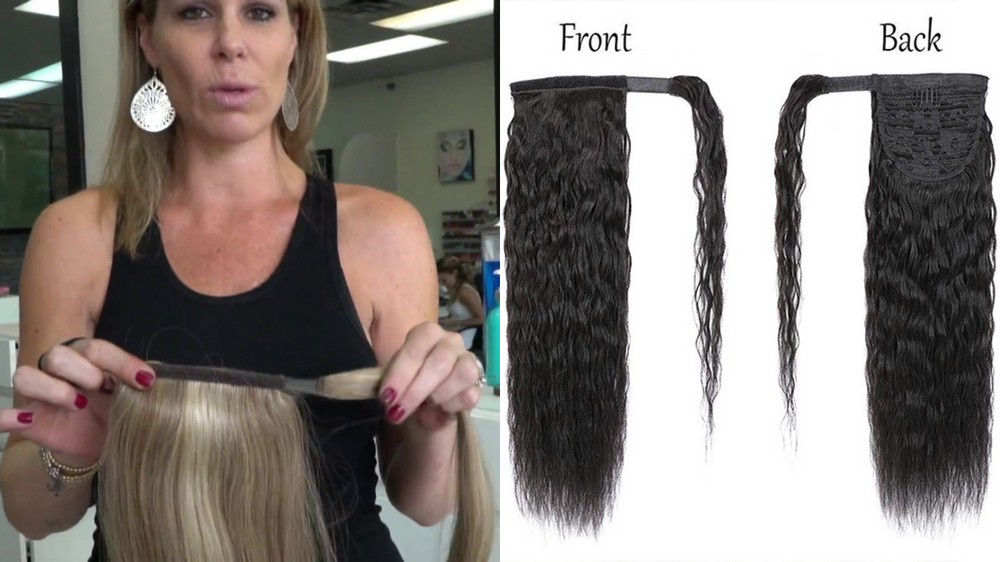 How to make your own ponytail extension