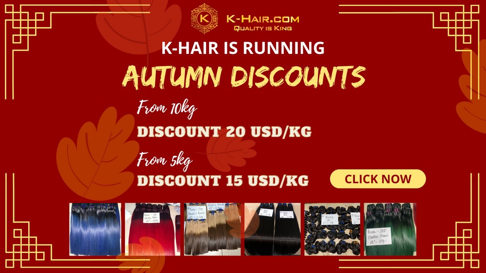 k hair autumn discount banner