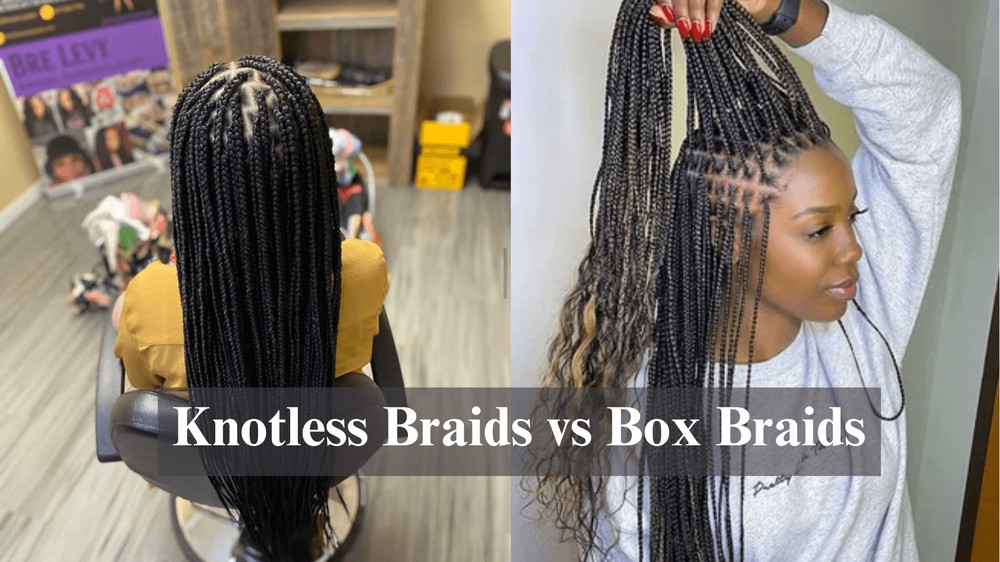 1 Knotless vs Box Braids