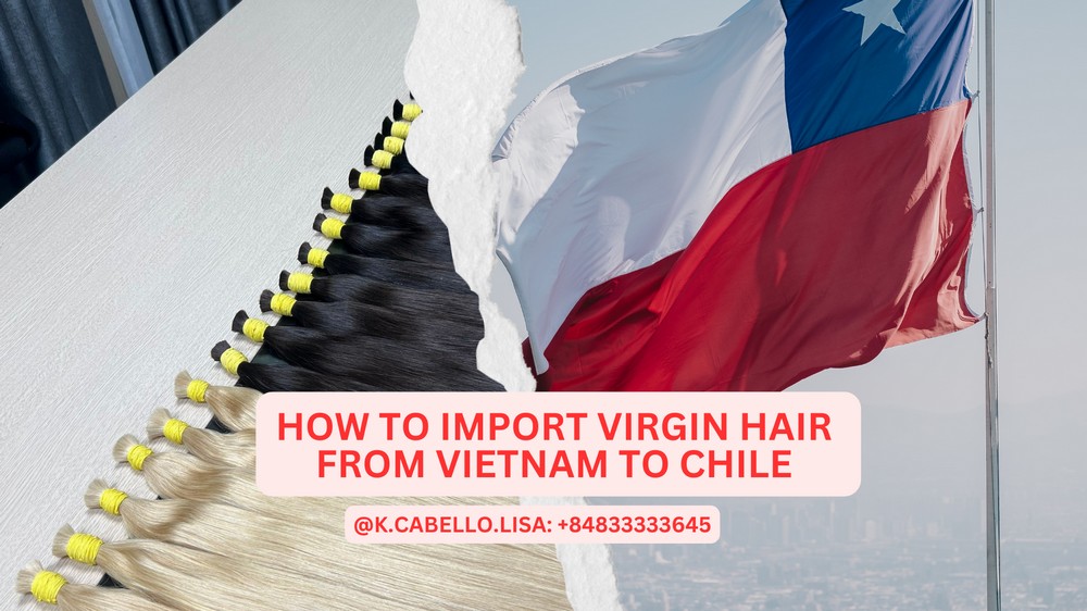 How to Import Virgin Hair from Vietnam to Chile