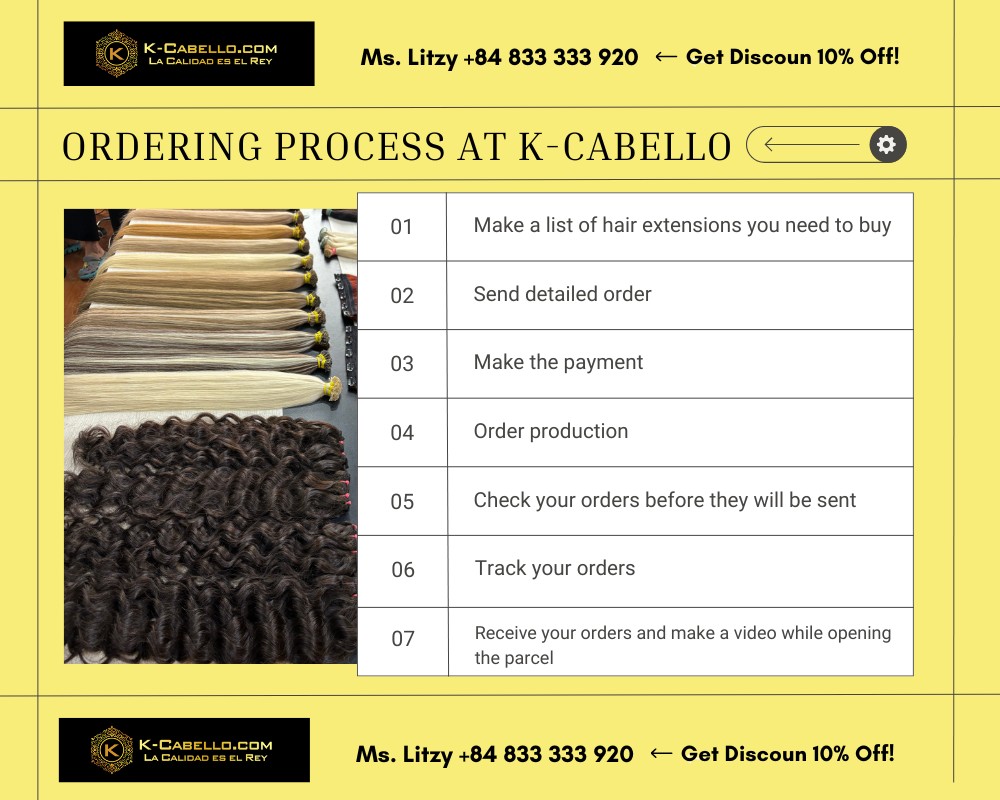 Ordering process at K-Cabello