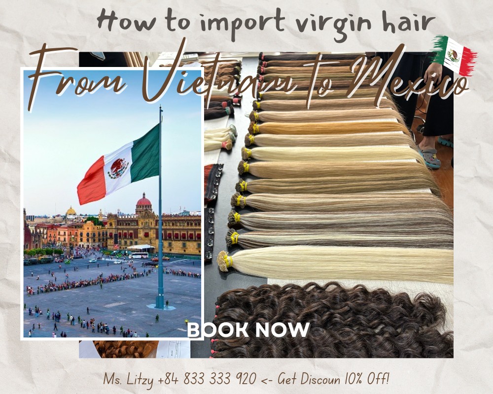 How to import virgin hair from Vietnam to Mexico